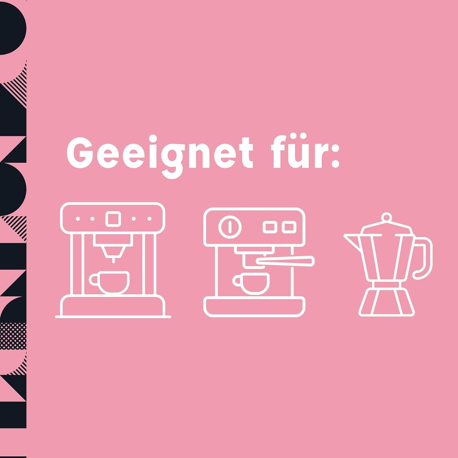 Mamis Caffè Dolce Vita, ganze Espressobohnen, perfekt als Cappuccino oder Latte Macchiato Coffee Naty Shop