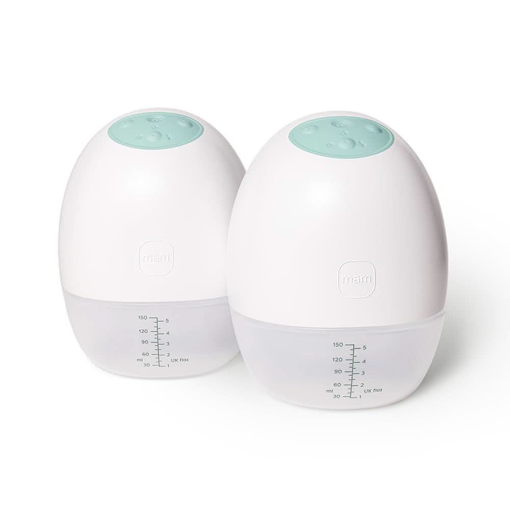 MAM Move Pompă de sân dublă, portabilă, 3 moduri de funcționare și 5 niveluri de intensitate Accesorii Hrana si Alaptare Bebe Naty Shop