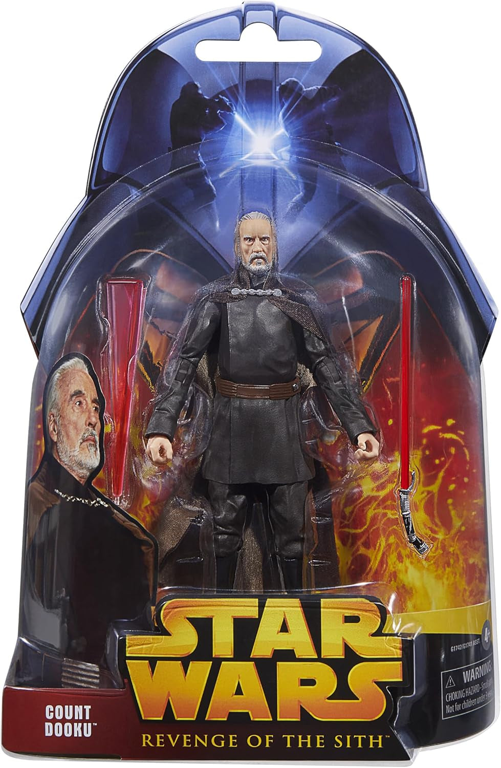 Star Wars The Black Series Count Dooku, Star Wars: Die Rache der Sith 20 Jahre Sammler-Actionfigur (15 cm) Actionfiguren Naty Shop