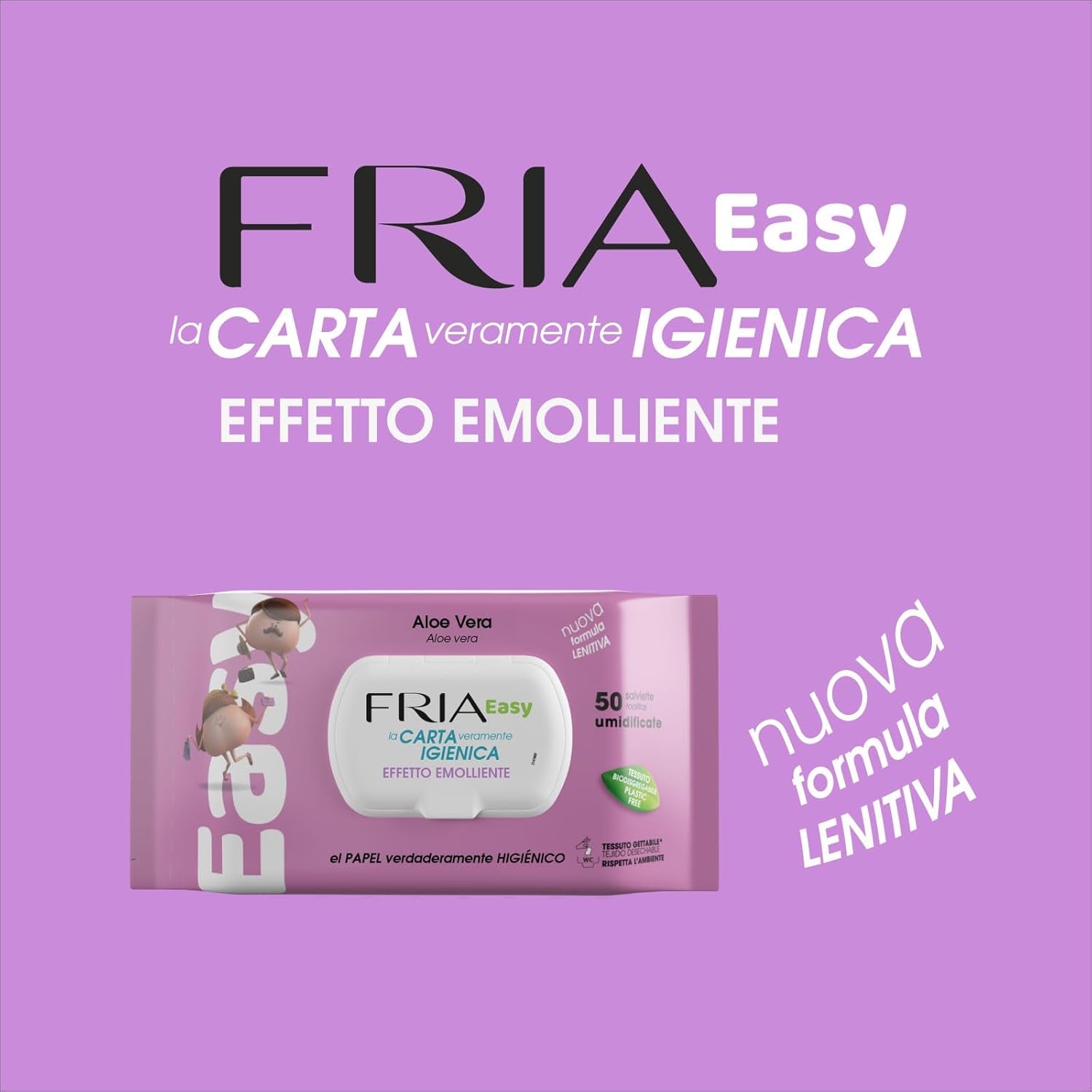 Easy Papel Higiénico Húmedo 2 Fragrancias 50