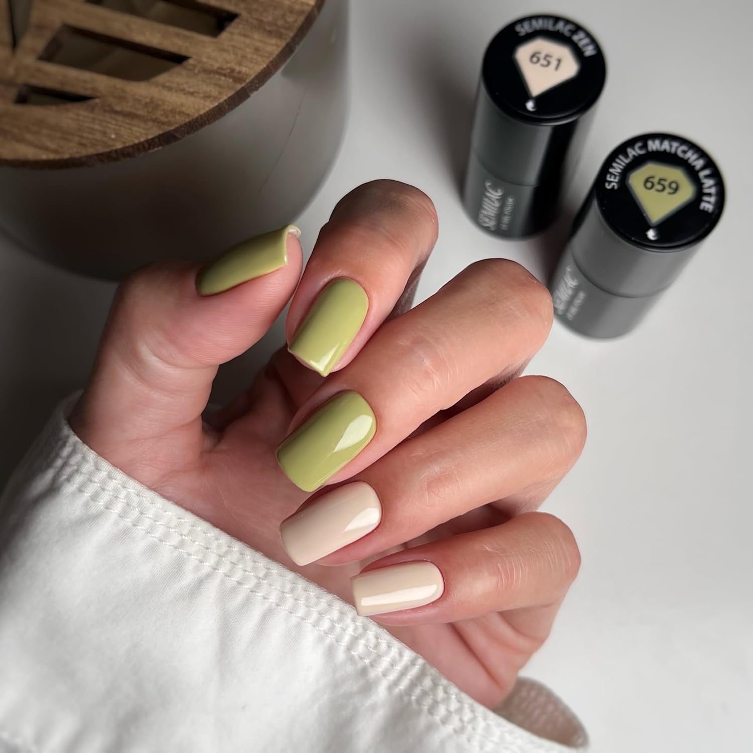 Oja Semilac UV 659 Matcha Latte 7 ml