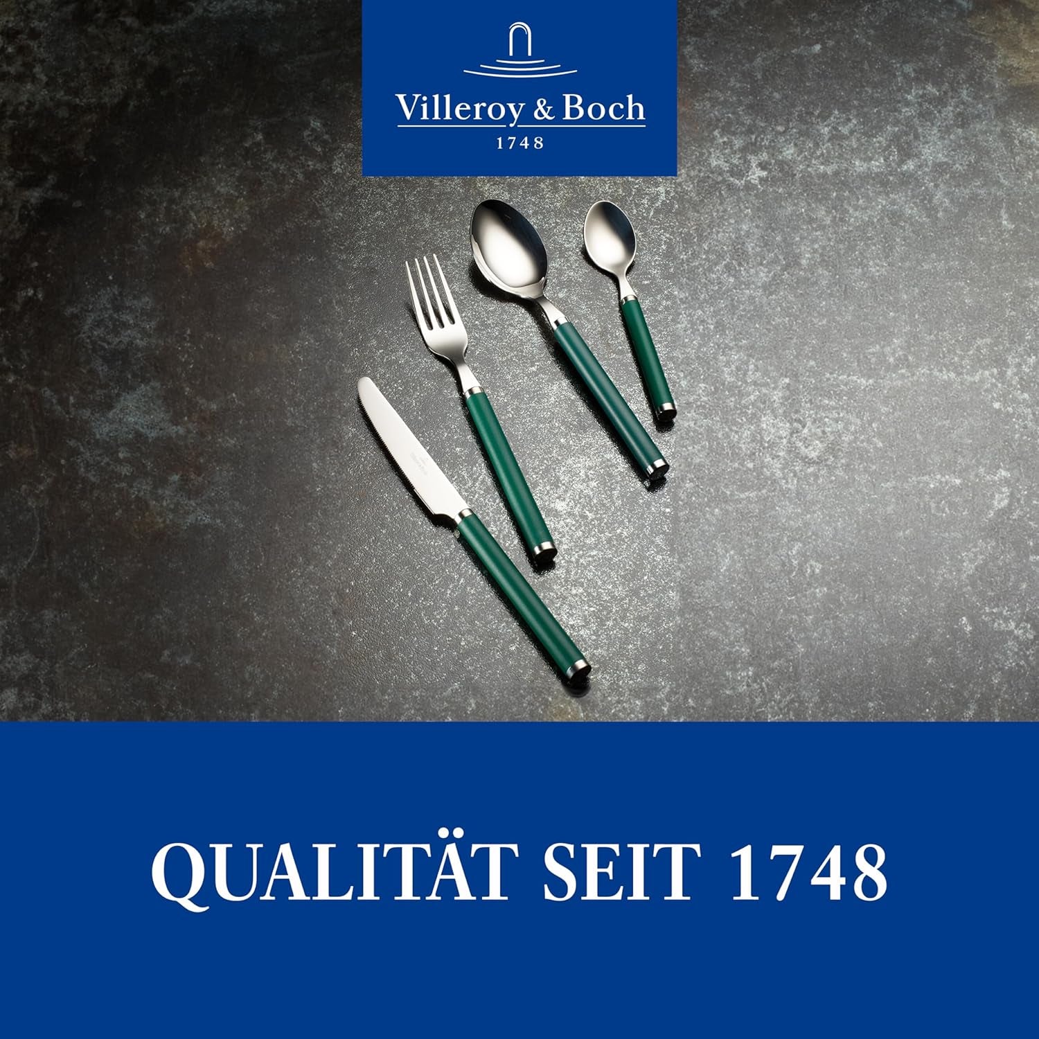 Villeroy & Boch - Besteckset Play! Green Garden, 30 Stück Küche Naty Shop