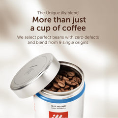 Illy-Kaffee, entkoffeinierte Kaffeebohnen – 250-g-Box Naty Shop Coffee