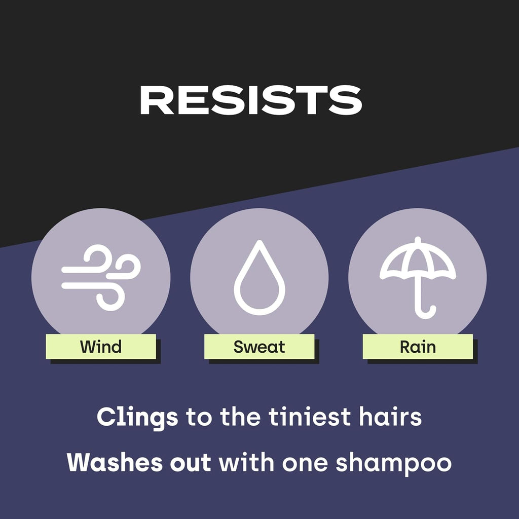 Păr împrăștiat de culoare maro închis pentru un păr mai plin în câteva secunde, pudră de păr pentru un aspect autentic, păr de vărsare pentru pierderea părului pentru bărbați și femei, 55g Ingrijirea parului Naty Shop