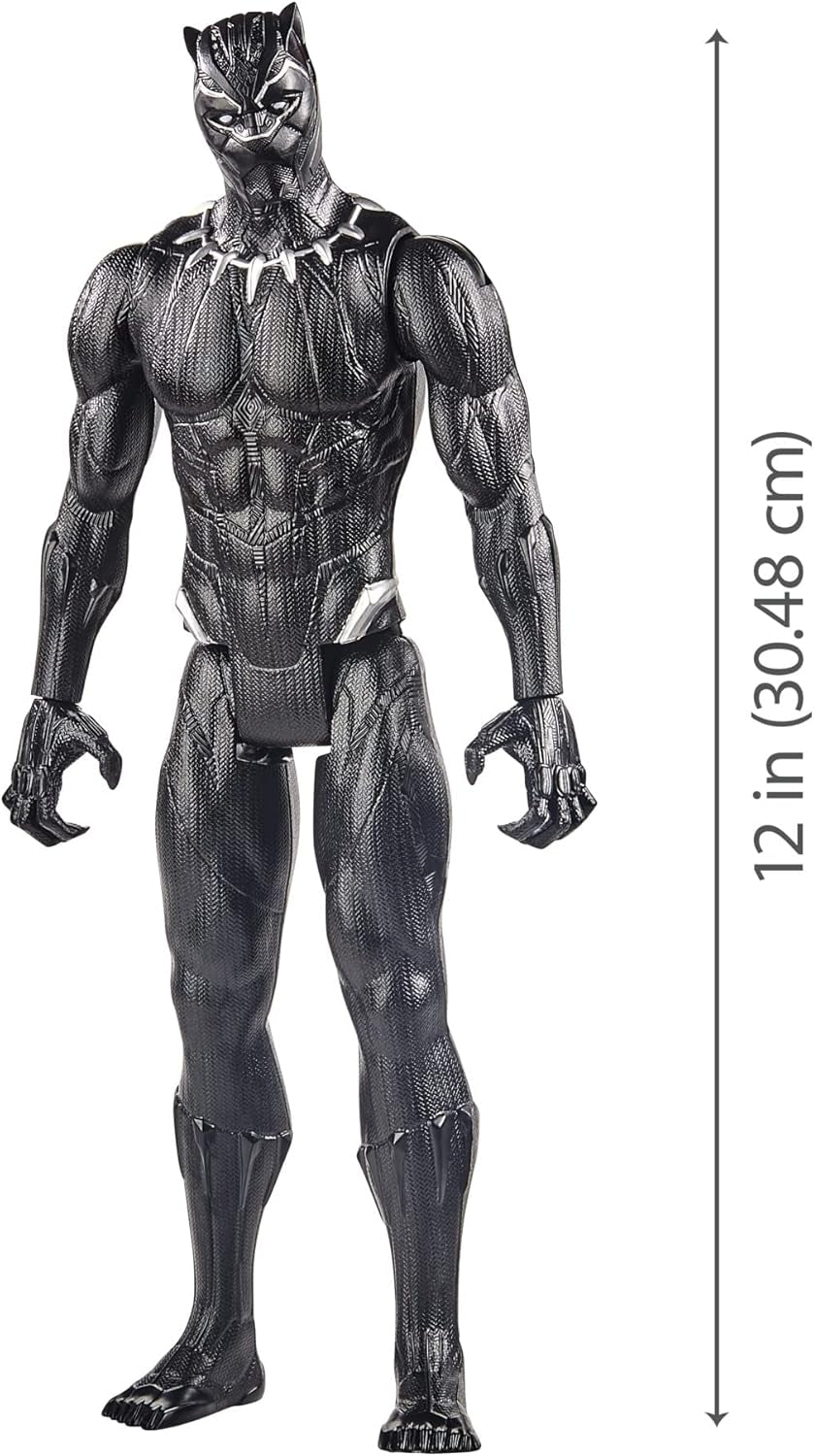 Marvel Avengers Titan Hero Series Black Panther, 30 cm große Actionfigur. Actionfiguren Naty Shop