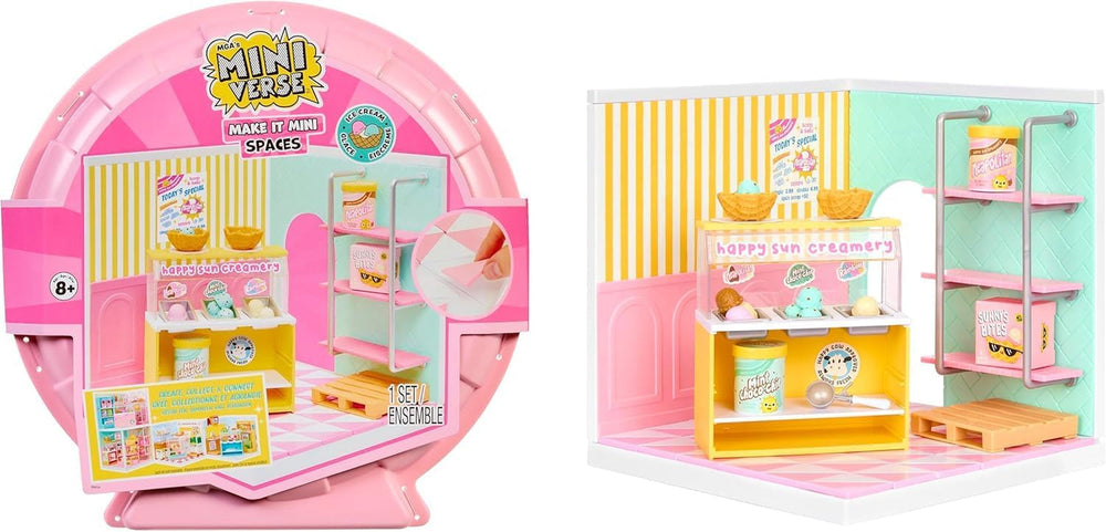 MGA's Miniverse Make It Mini Spaces Greenhouse – BAU-Set, Individuell Gestalten, Bastelei, Für Sammler & Kinder ab 8 Jahren