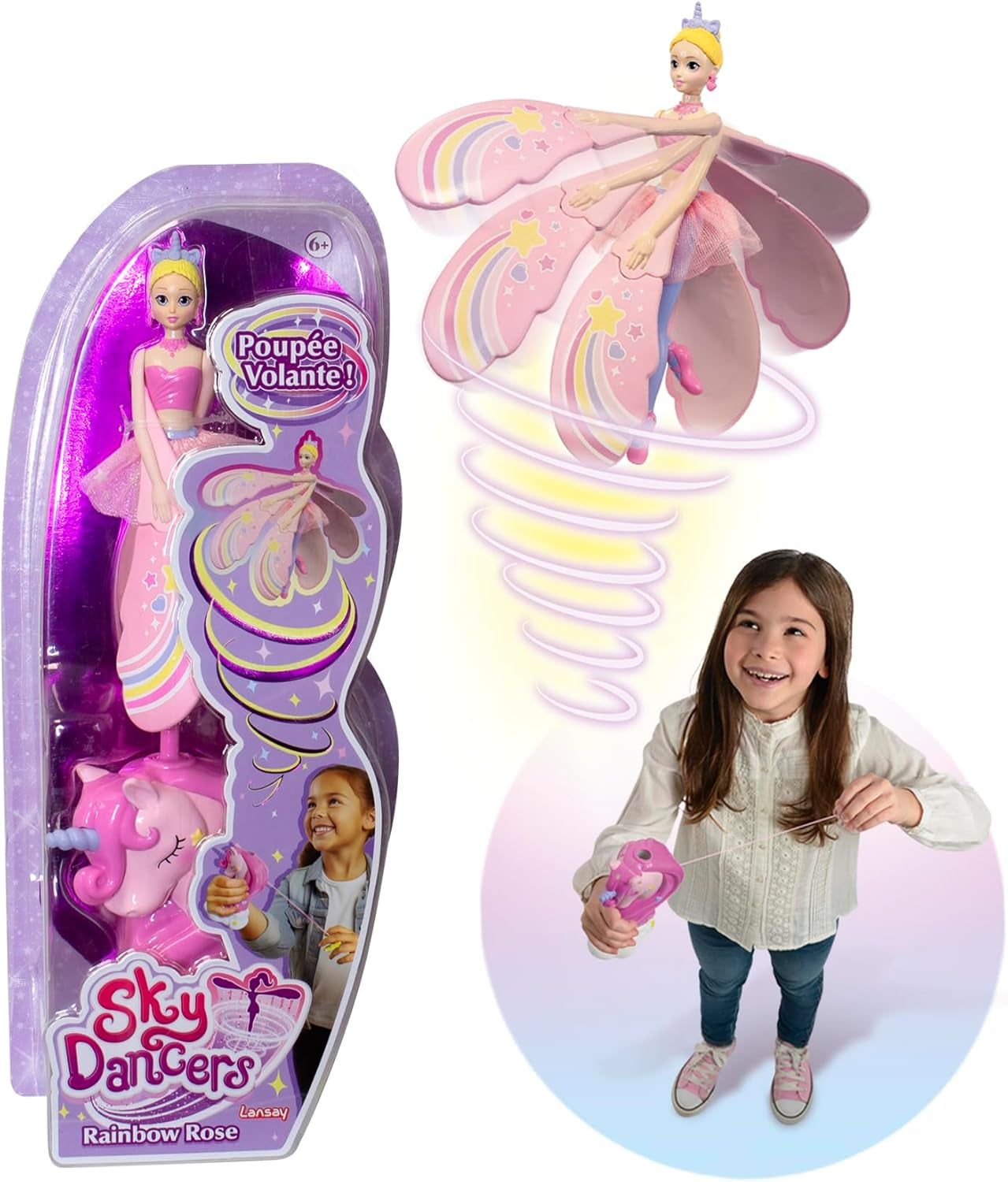 Sky Dancers – Lansay – Păpușă Zburătoare – 6 ani