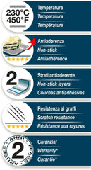 , XBake-Linie, Backform für 12 Muffins, Stahl mit Beschichtung. Formen und Backbleche Naty Shop