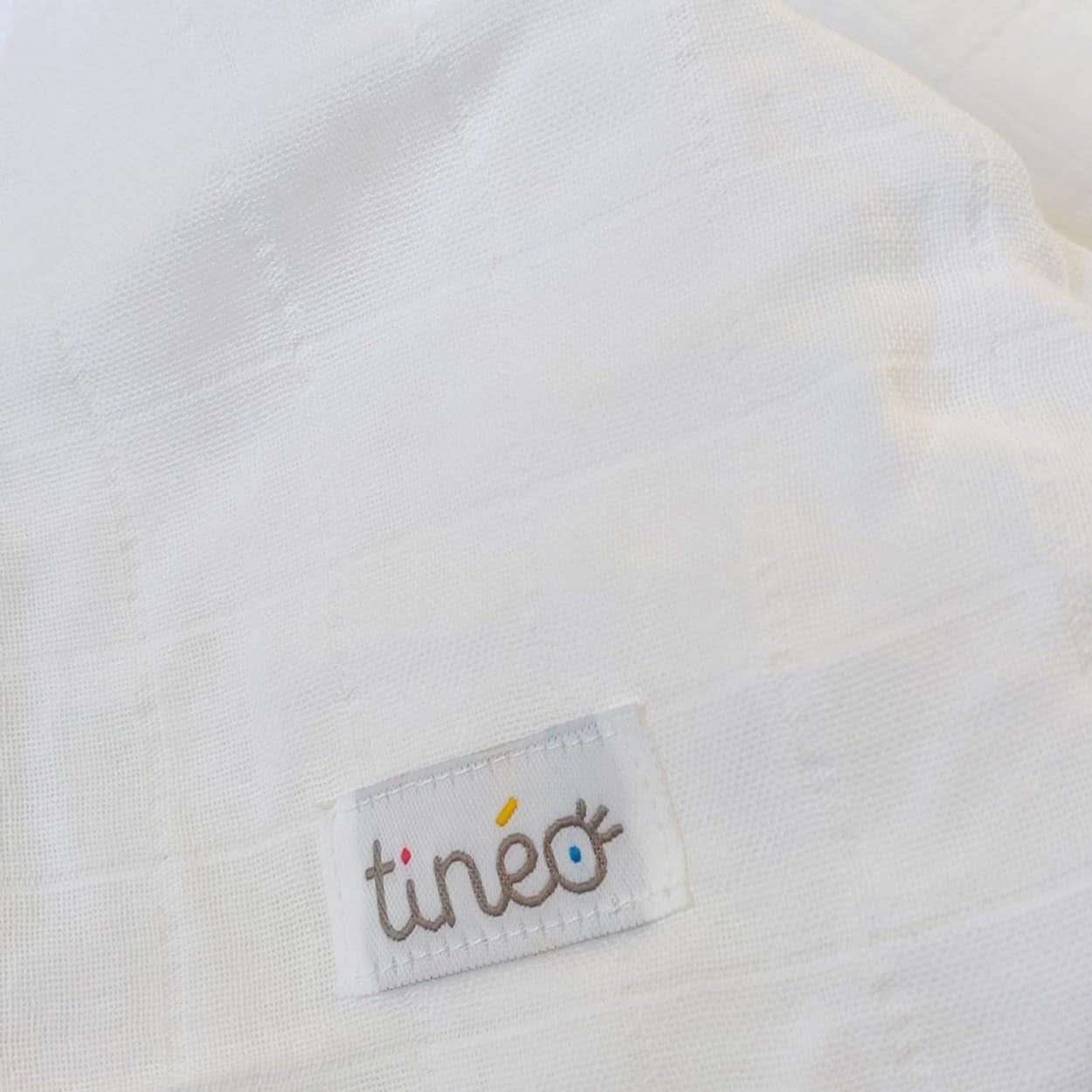 Stillhandtuch, weiß Zubehör Essen und Stillen Bebe Naty Shop