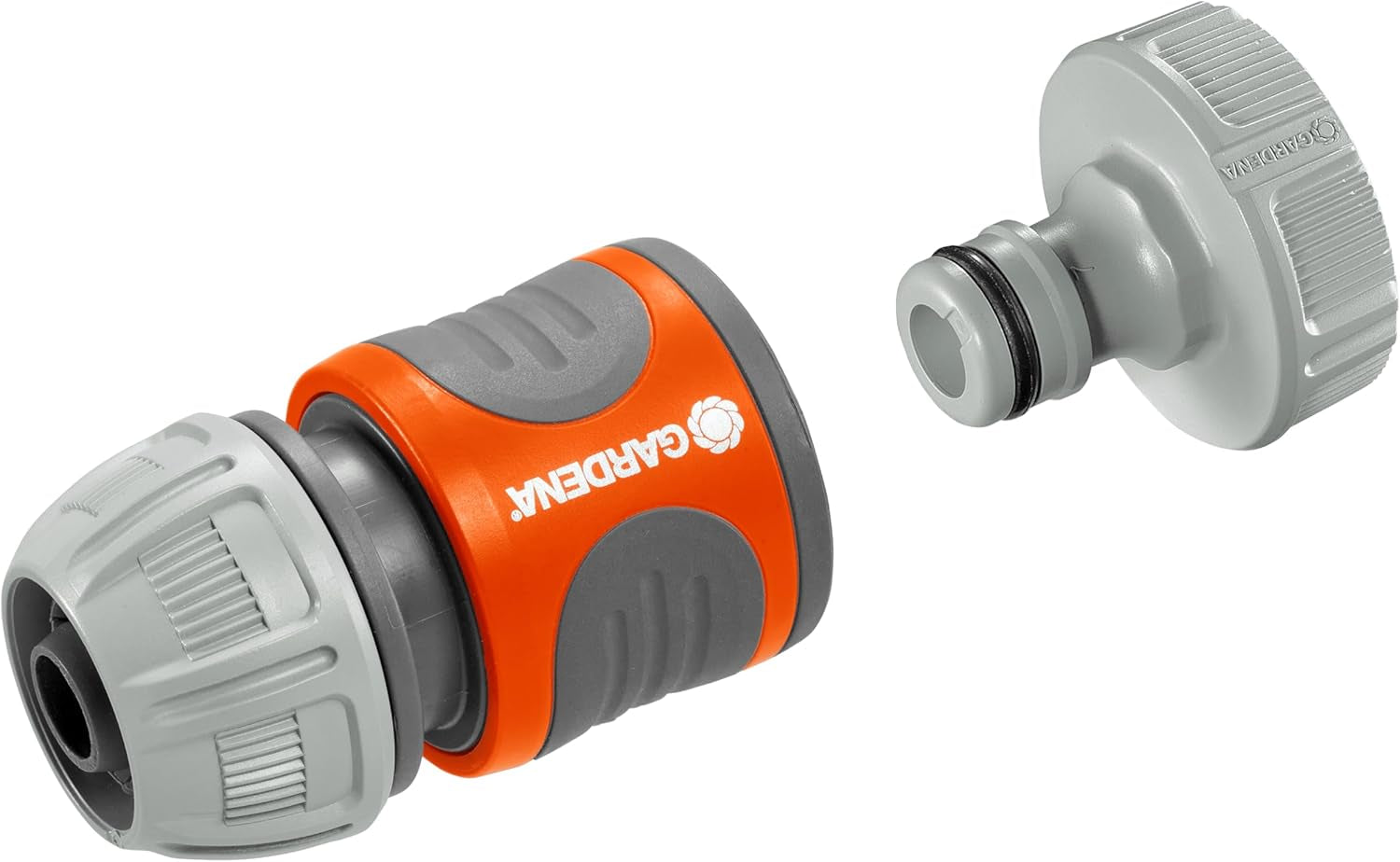 Conector pompă Gardena 33,3 mm: Adaptor pentru conectarea pompelor la sistemul de conectare a furtunului de apă Gardena (1745-20)