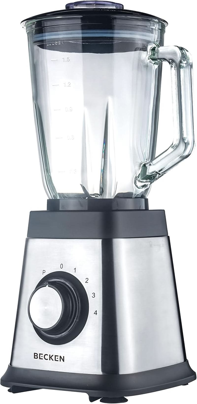 Mixer Aus Glas, 1,5 L, 1000 W, Edelstahl Mutter und Kind Naty Shop