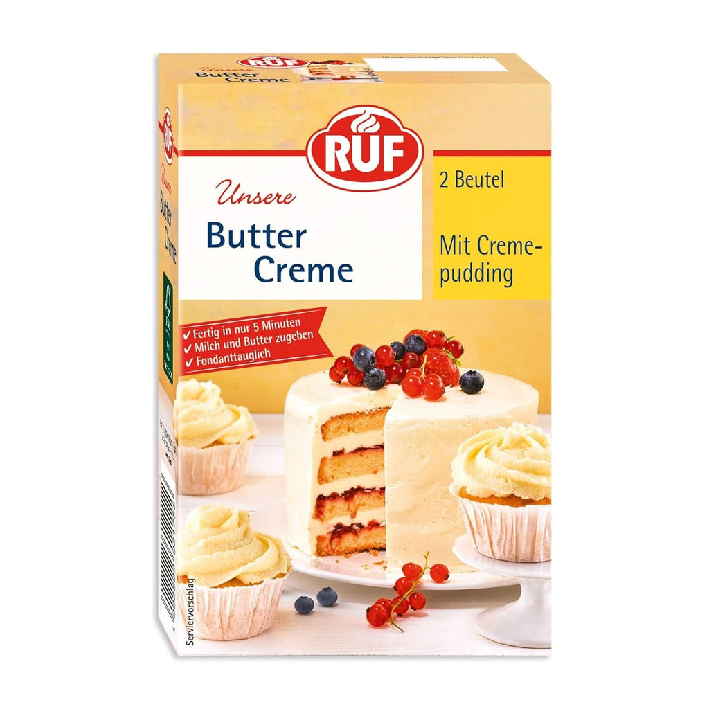 RUF Cake Cream Cheese Cream, cremă de brânză pentru umplutură pentru prăjituri, rulouri de biscuiți și cupcakes Glazuri si Decor Naty Shop Cremă de unt