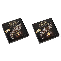 Cutie cadou LINDOR Extra Black 70% Cacao, Ciocolată cadou, aprox. 15 trufe LINDOR, 186 g (pachet de 2)