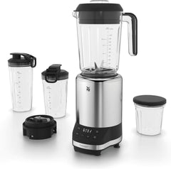 WMF Kult Pro Multifunktionsmixer Hochleistungsmixer, 30.000 U/Min, Smoothie Maker, Standmixer, Ice-Crush Funktion, 4 Mixbehälter inkl. Togo-Verschluss Kitchen Naty Shop