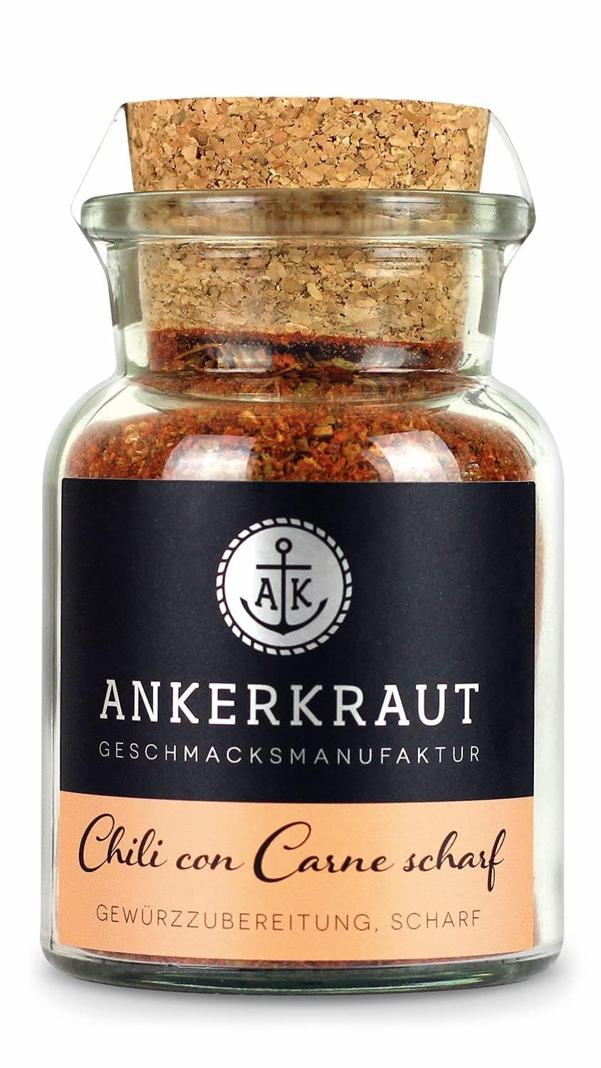 Ankerkraut Chili con Carne Gewürz, mild, 160g im Beutel