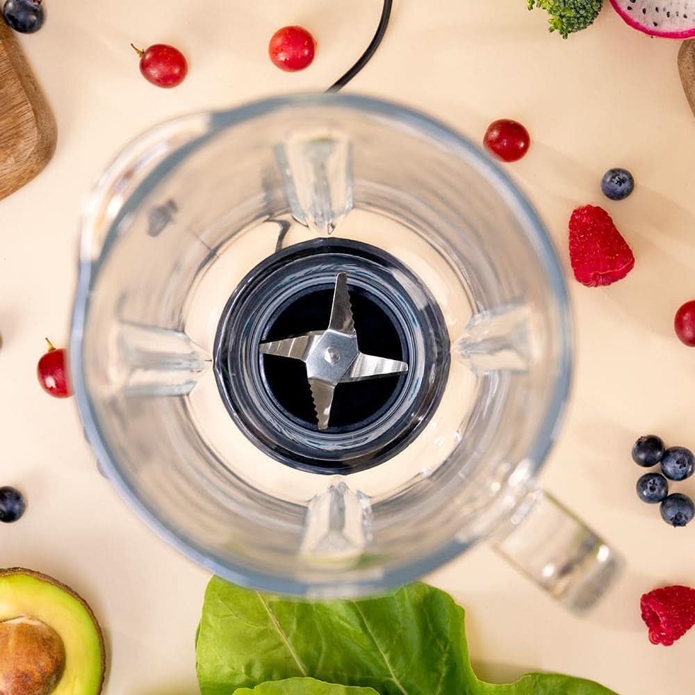 Cecotec Standmixer Retro Power Schwarz Titan Retrogrün. 1200W Maximale Leistung, 2 Geschwindigkeiten, 4-Klingen-Messer Mit Schwarzer Titanbeschichtung Und 1,5L Krug, Vintage-Design in Grün Kitchen Naty Shop