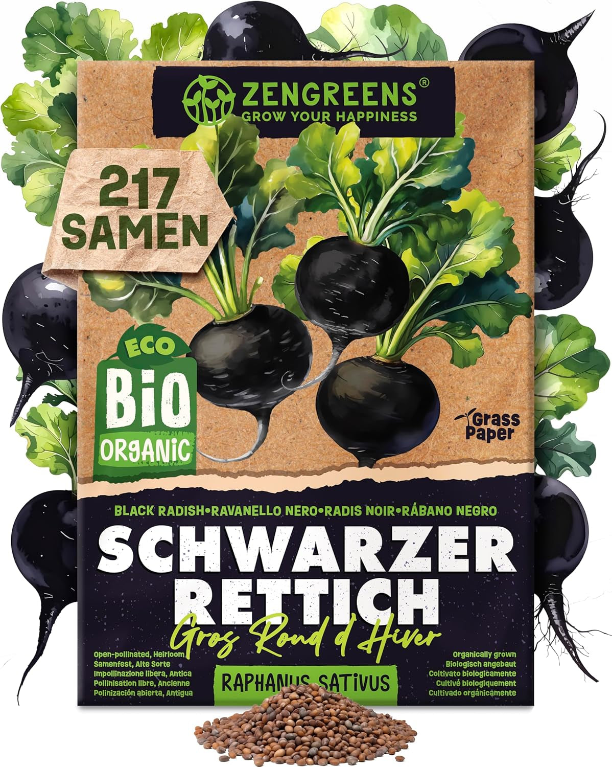 Bio Wintergemüsesamen Im 20Er Set - 20 Winter Gemüse Samen Für Den Einfachen Anbau Im Garten, Balkon Oder Hochbeet - Pflanzensamen - Saatgut