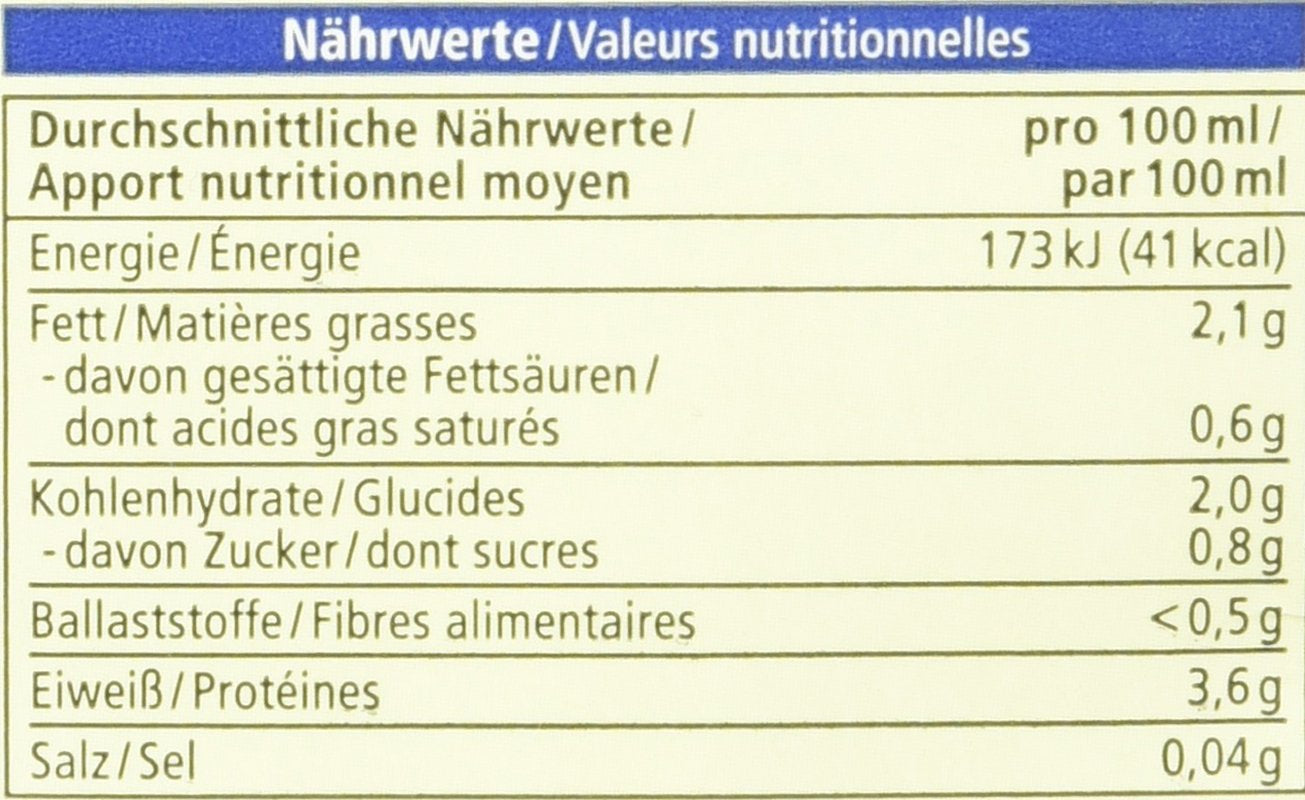 Bio Sojadrink, ungesüßt, glutenfrei, laktosefrei, vegan, 8er Pack (8 x 1 kg)