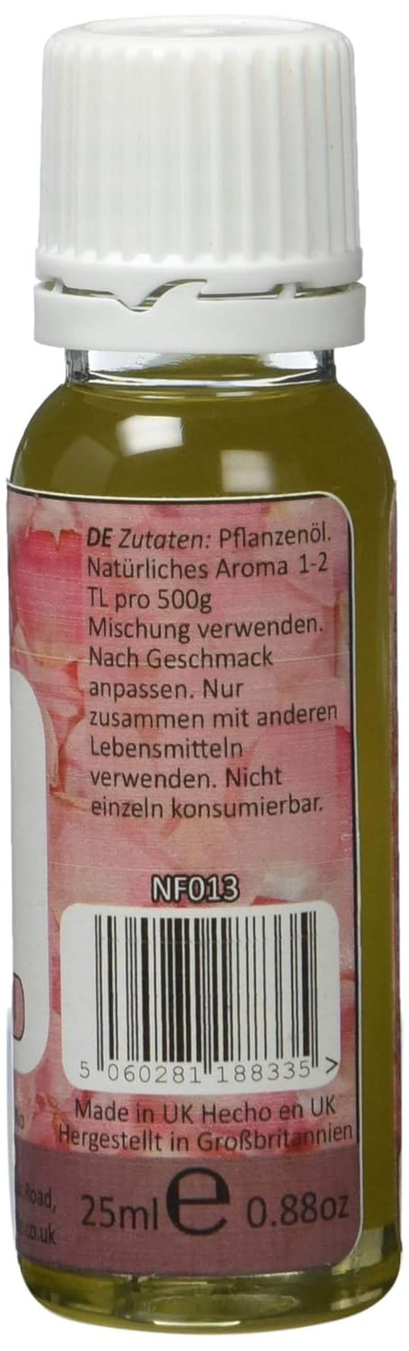 100 % natürliches Rosenaroma, 25 ml Aromen Naty Shop