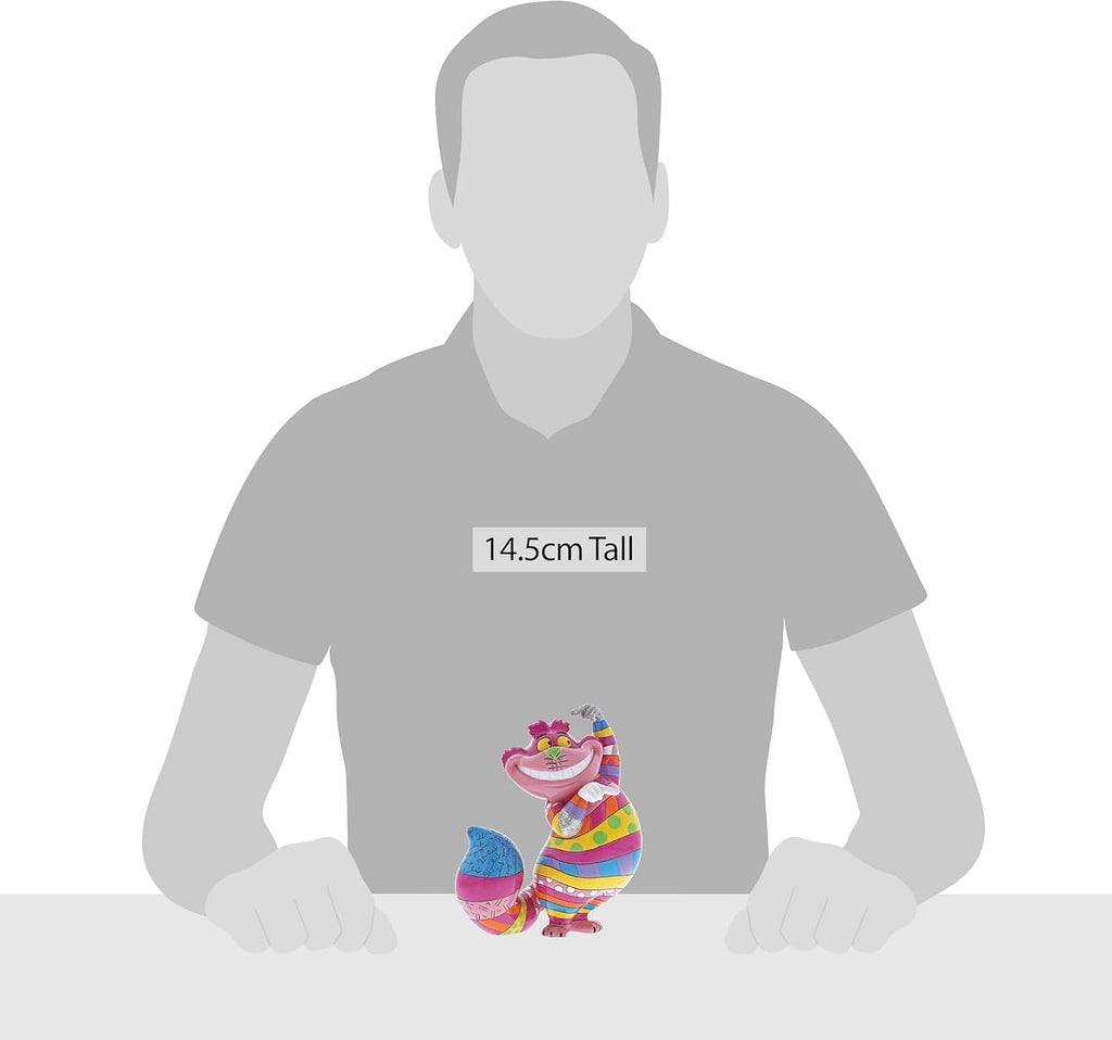 Disney Britto Collection Cheshire Cat Figurină, colorată Statuete si sculpturi Naty Shop