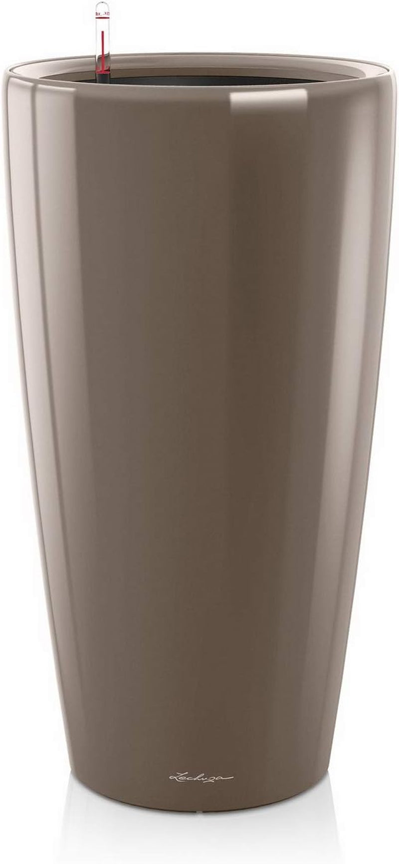 LECHUZA RONDO Premium 40 alb lucios 15740