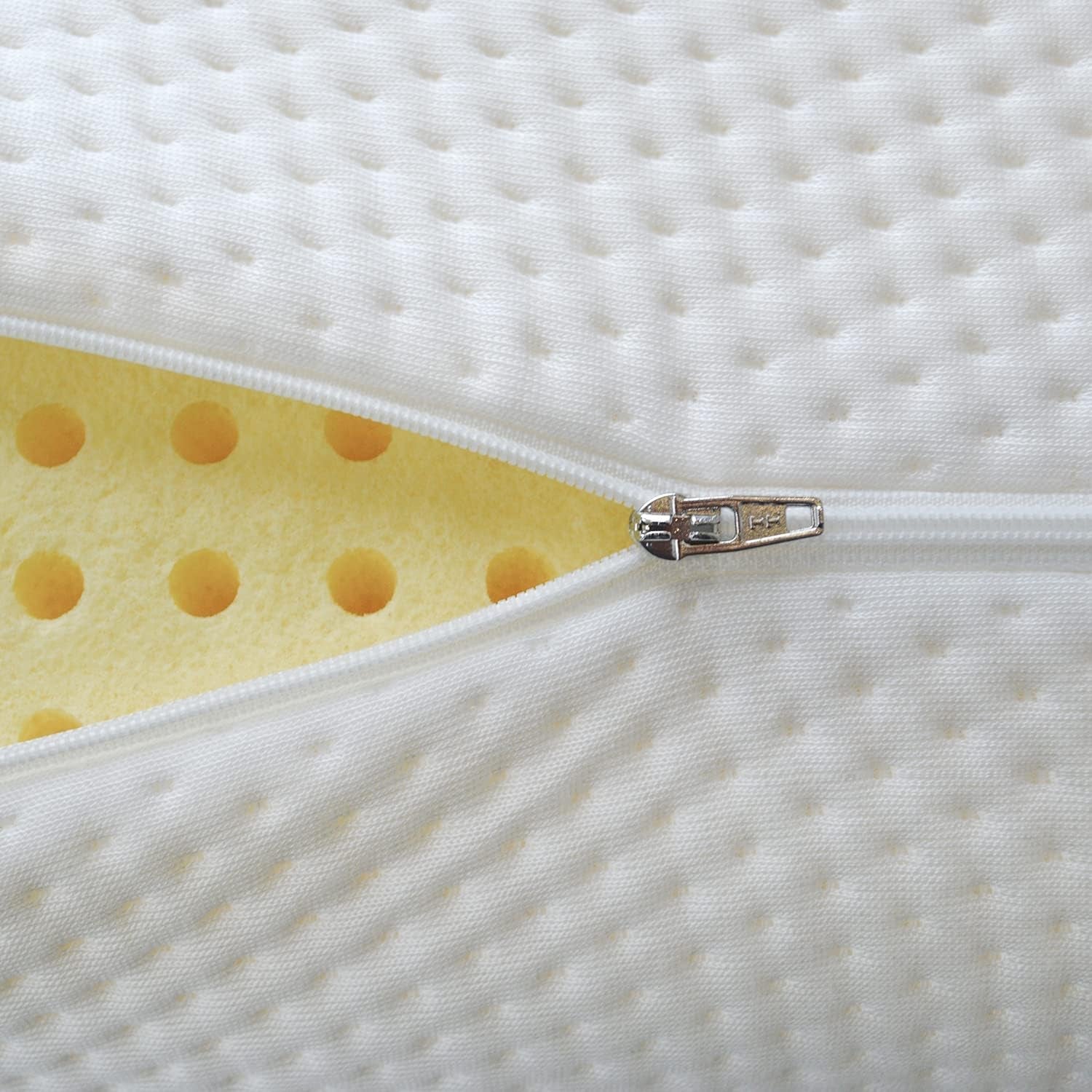 Pernă ergonomică Mister Sandman 40x80, Pernă de gât cu față de pernă confortabilă, Pernă viscozică perfectă pentru cei care dorm pe burtă, pe spate și pe o parte, Pernă din spumă cu memorie