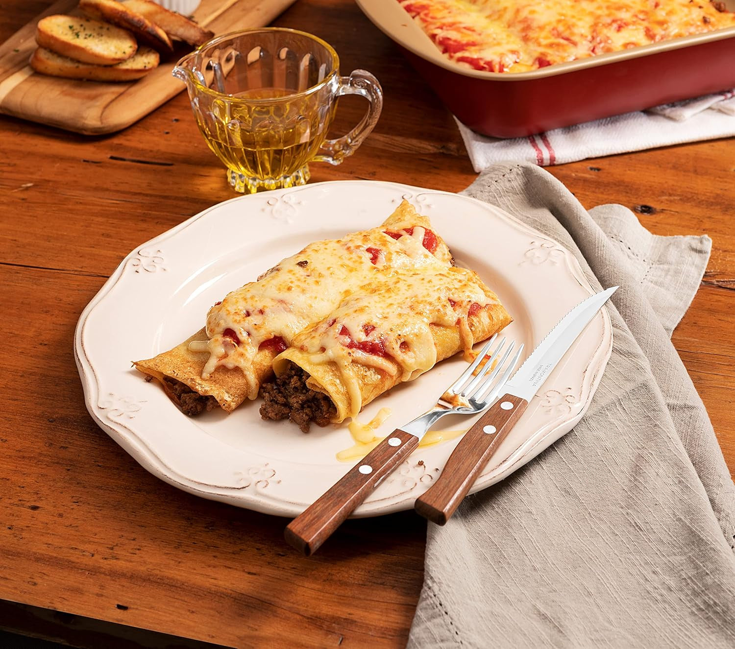 Set de tacâmuri Tramontina TRADICIONAL Pentru 6 persoane, 24 de piese Bucatarie Naty Shop