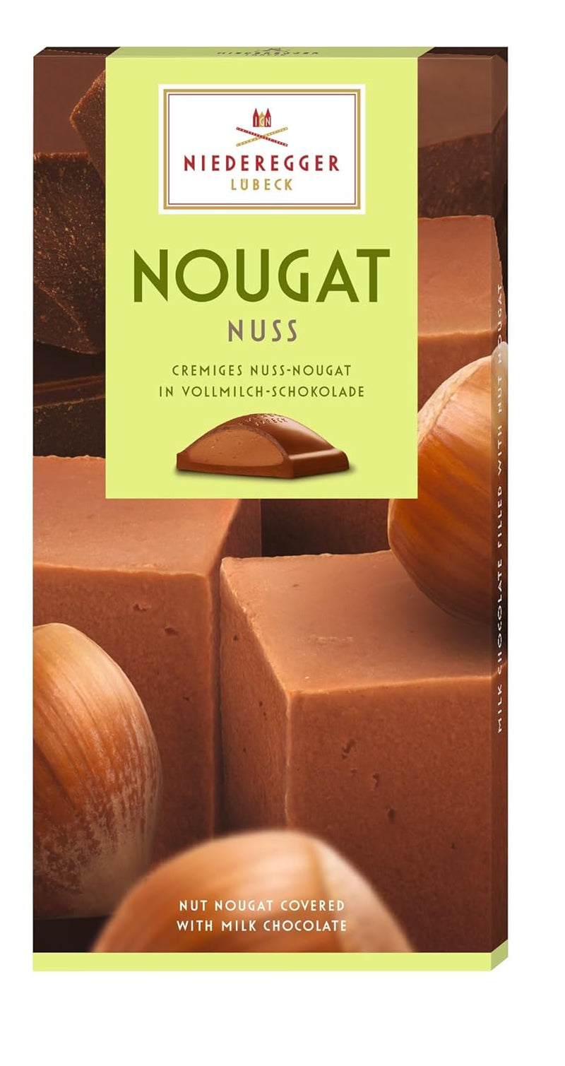 Baton de nuga Niederegger cu nuci, 100 g