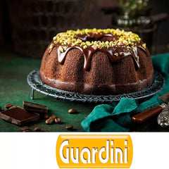 Rossana, Puddingform mit Kegel 23 cm, Antihaftbeschichtung, rot/graue Farbe, Edelstahl Formen und Backbleche Naty Shop