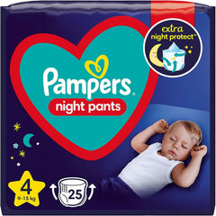 Pampers Diapers Night Pants, Größe 4 Mutter und Baby Naty Shop