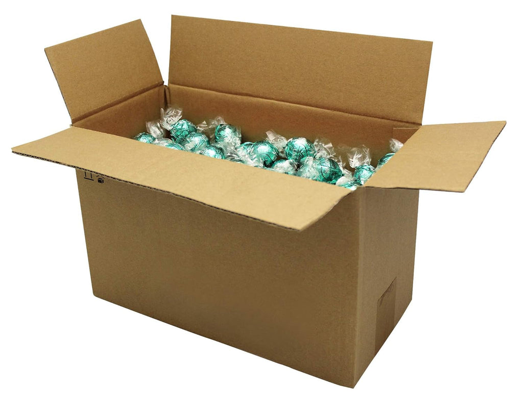 Lindt Lindor, sfere de ciocolata cu diverse umpluturi, colet 3 Kg, aproximativ 240 bucati Bomboane de Ciocolata Naty Shop Cocos