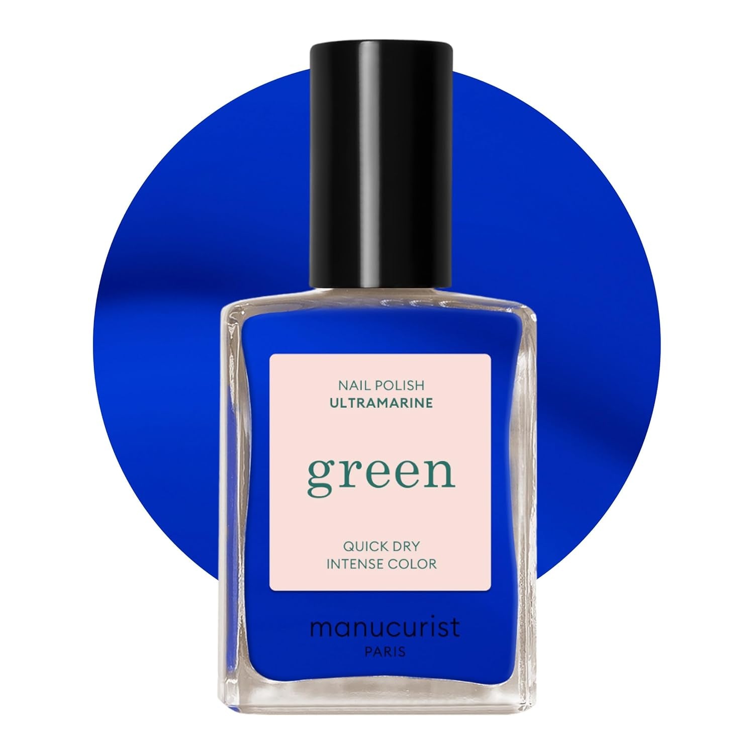 Manucurist Green - Oja Rosy Beige Shell Beige - Oja cu Uscare Rapidă - DIY Nails - Vegană 12-Free - Pe Bază de Plante - Oja - Fabricată în Franța
