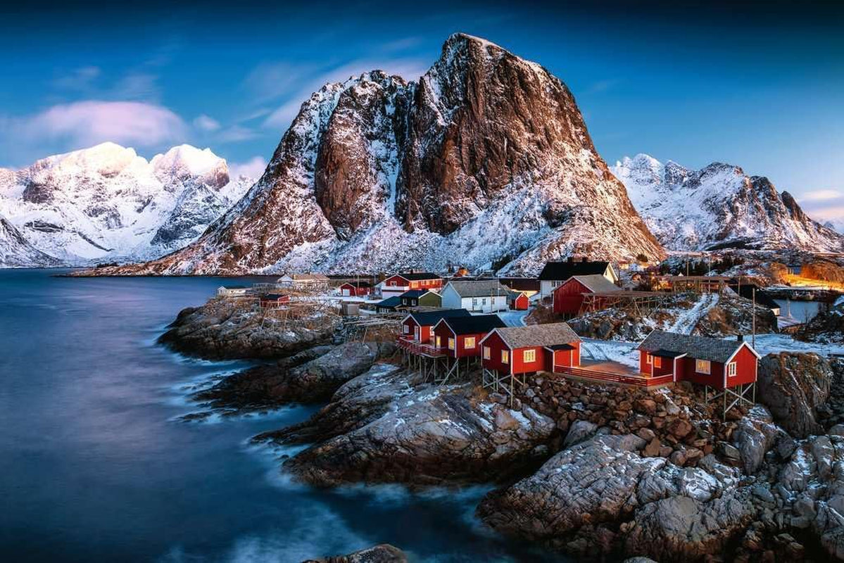 Ravensburger Puzzle 17081 – Hamnoy, Lofoten – 3000 Teile Puzzle für Erwachsene und Kinder ab 14 Jahren, Norwegen Landschaftspuzzle Puzzle Naty Shop