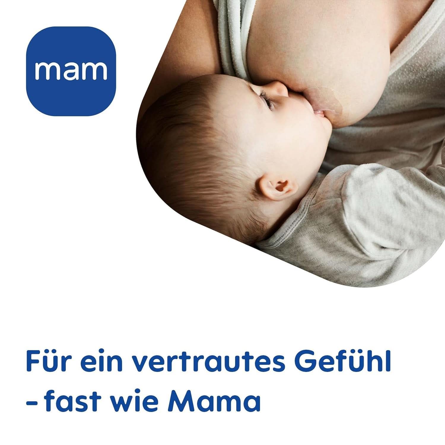 MAM Stillhütchen Größe L (Ø 23 Mm) Im 2Er-Set, Extra Weiche Brusthütchen Zum Schutz Beim Stillen, Brustwarzenschutz Für Maximalen Hautkontakt Zwischen Mutter Und Kind Accesorii Hrana si Alaptare Bebe Naty Shop