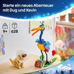 LEGO ǀ Disney and Pixar Kevin und Dug - Spielzeug Golden Retriever Hund & exotischer Vogel - DIY Deko fürs Kinderzimmer - Geburtstagsgeschenk für Mädchen ab 9 Jahren & Fans des Films Oben - 43290