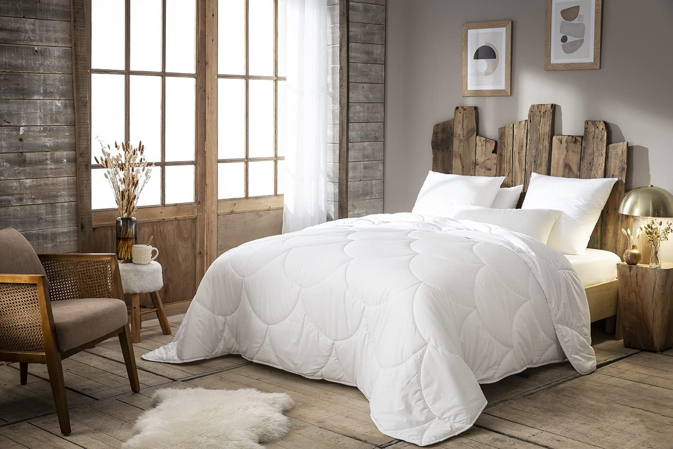 Abeil 15000000538 Douceur Infinie plapuma, cald, poliester, alb, alb, 240 X 260 Cm Plapumi si pilote Naty Shop 240 X 260 Cm