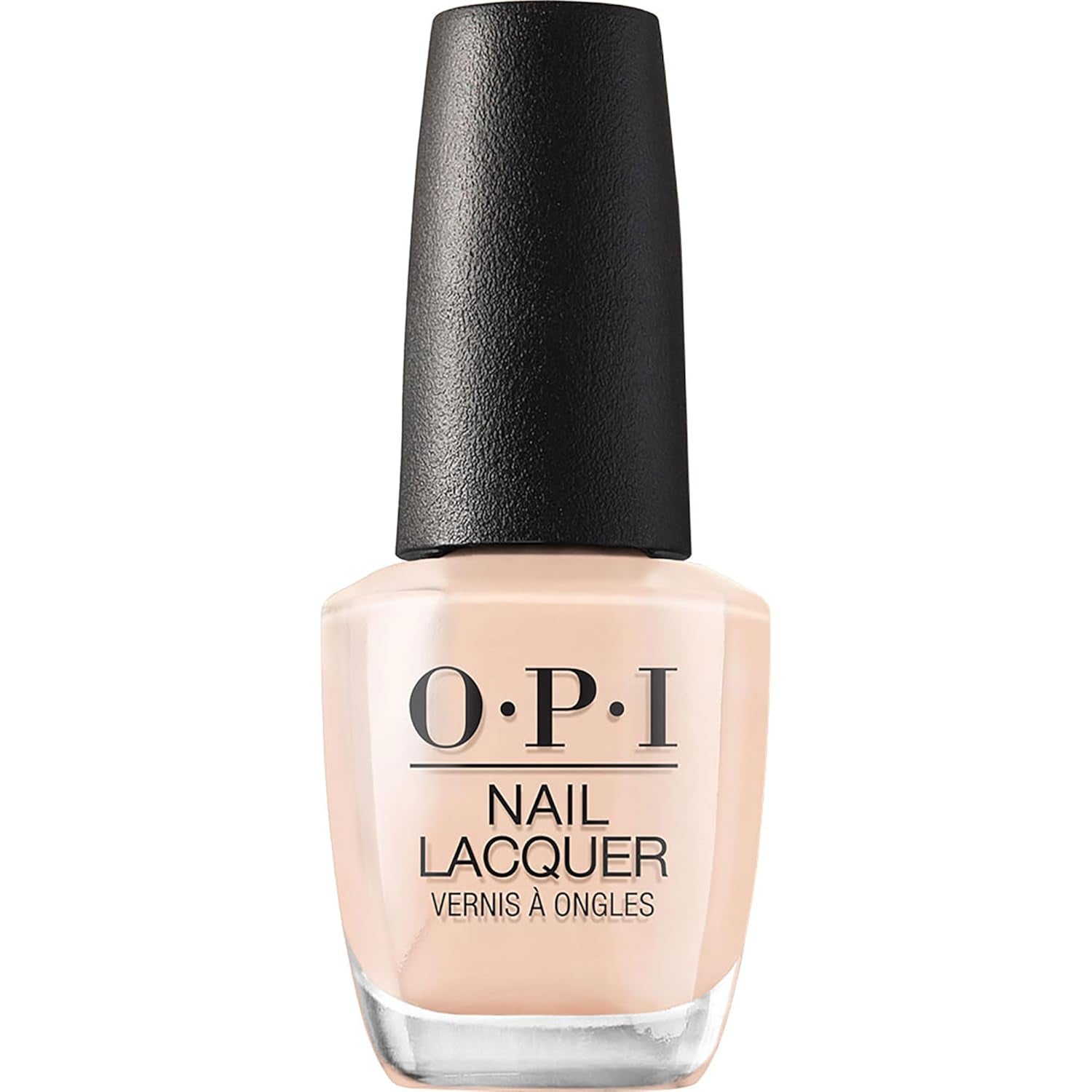 Oja OPI Nail Lacquer Nude Shades – Oja cu uscare rapidă, rezistentă la ciobire și de lungă durată – durează până la 7 zile – cu pensulă ProWide extra-lată
