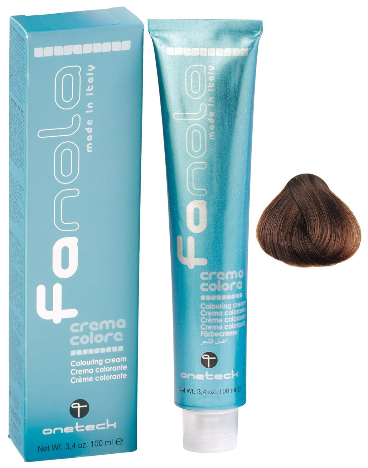 Fanola crema colore Cremă colorantă 7.0 Blond, 100 ml