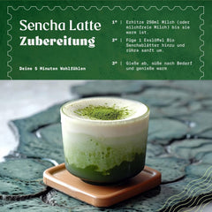 Naturalebio Ceai japonez Sencha – 200 g Ceai verde organic – 100% ceai verde Sencha pur și natural - vrac în frunze din prima recoltă – produs organic cultivat în Japonia