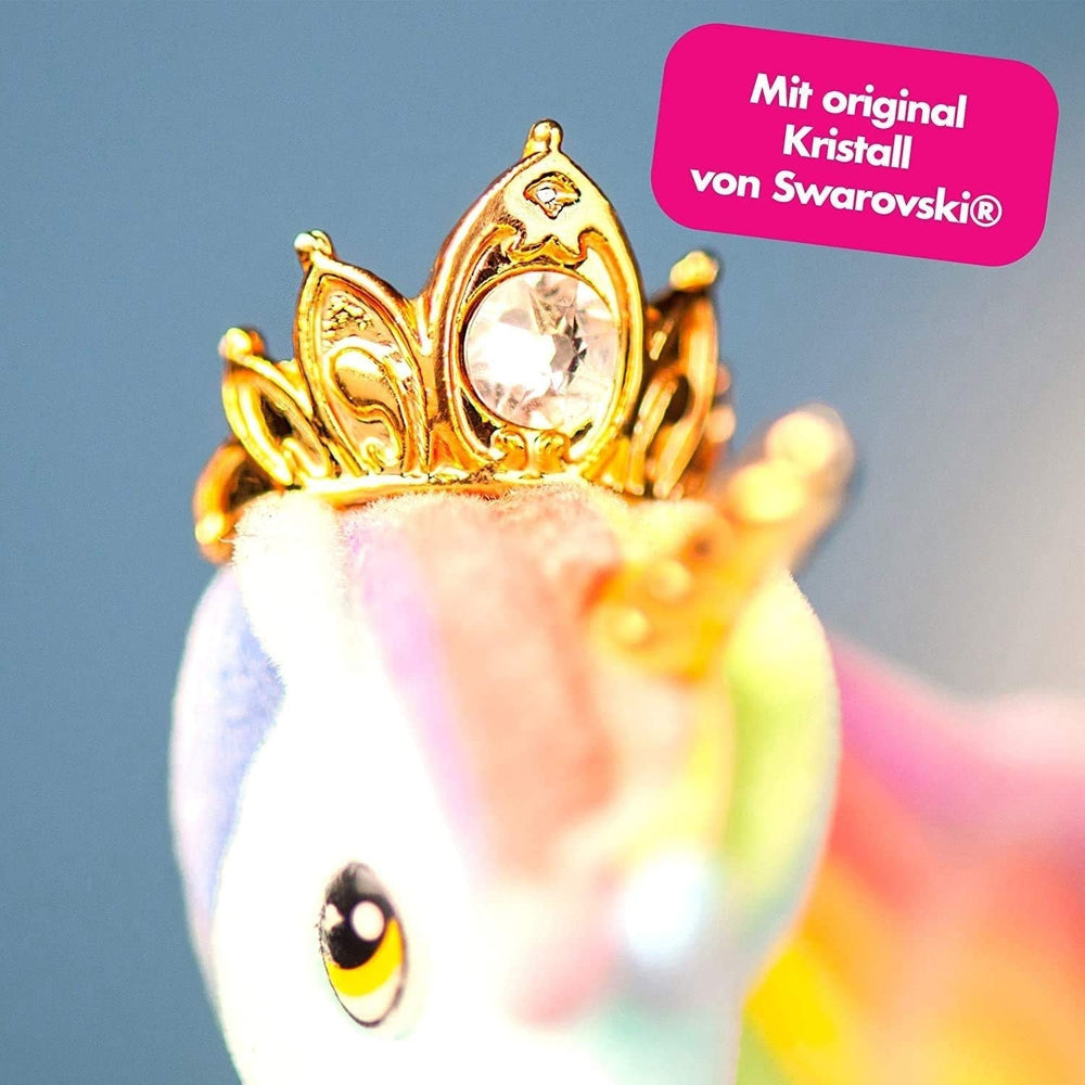 Galupy Einhorn – 3er-Pack Einhornfiguren, Einhornspielzeug zum Sammeln, Shiny Wings Ponyfiguren und Swarovski-Kristall-Actionfiguren im Naty Shop