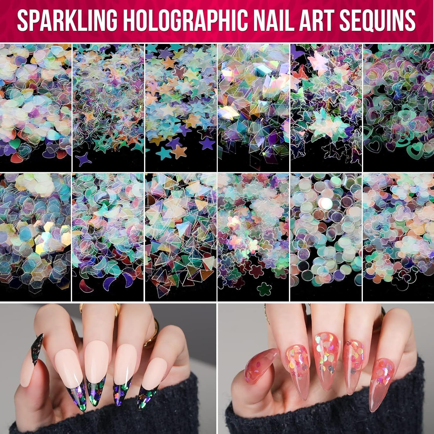 FANDAMEI Nail Art Pinsel Set, 15 Stücke Pinsel Für Gelnägel Nagel Pinsel, 5 Stücke Dotted Pen, 10 Rolle Streifenband Nägel, Strasssteine Nägel, Ultra Dünn Nagel Pailletten Für Nagelkunst Maniküre Set