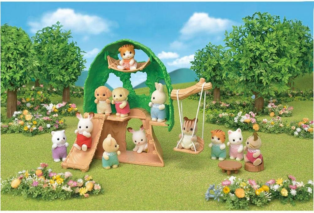 Sylvanian Families 5318 Baby Adventure Tree House - Casa de păpuși Playset Casute de papusi Naty Shop