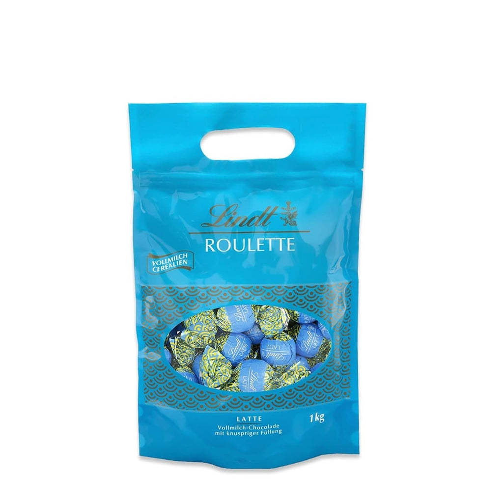 Lindt Ciocolata ROULETTE Balls Noccionoir, 700 grame Bomboane de Ciocolata Naty Shop Vollmilch-Cerealien