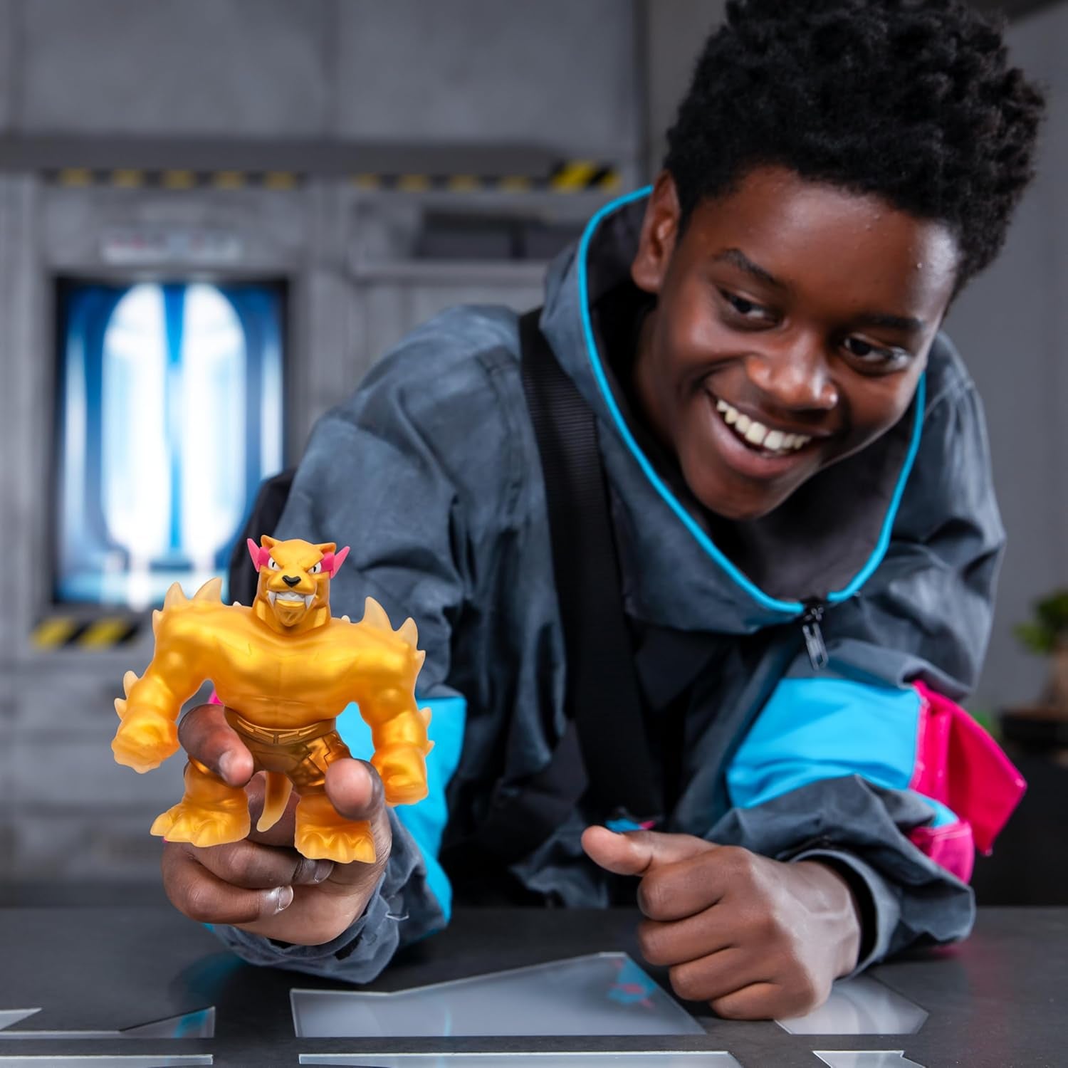 MRBEAST LAB 24738 Die Helden von GOO JIT Zu Elastic Figure Folding Legendary Panther Action Figures Naty Shop