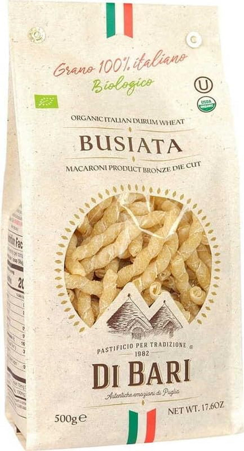 Paste Busiata organice, 0,5 kg