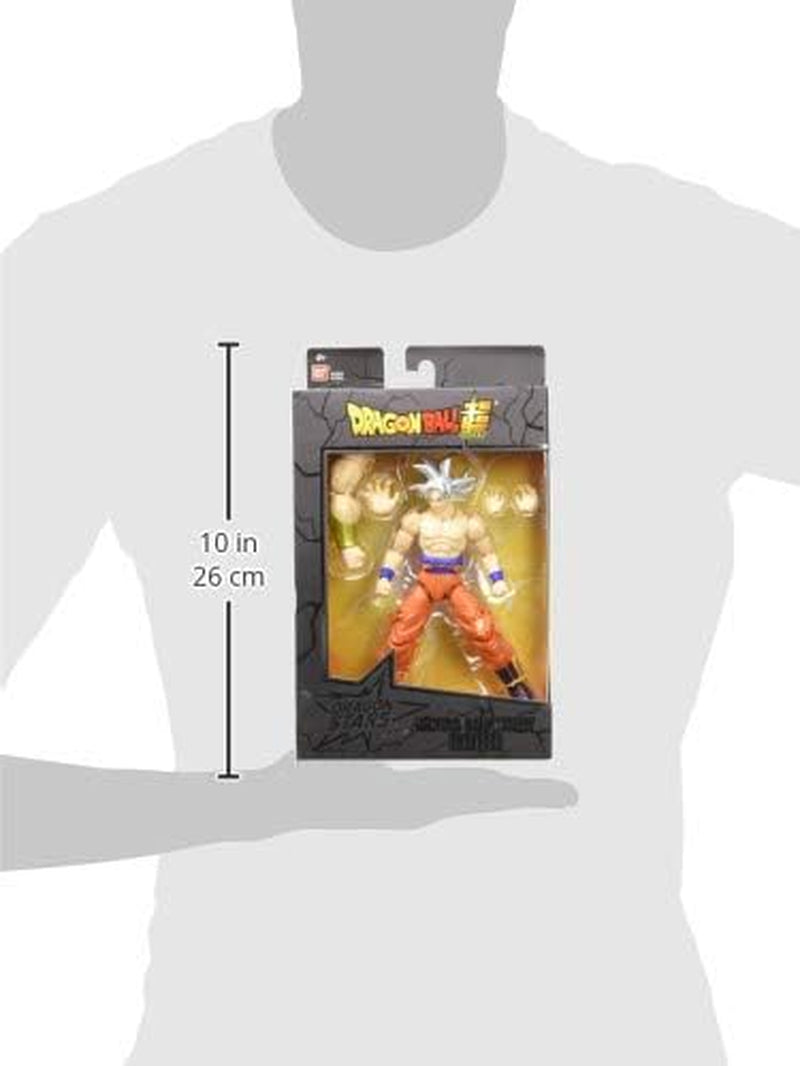 BANDAI - Dragon Ball Super - Dragon Stars Figur 17 cm - Goku Ultra Instinct - Offizielle Lizenz von Dragon Ball - Goku Gelenkfigur - Spielzeug für Kinder ab 4 Jahren - 35994J Actionfiguren Naty Shop