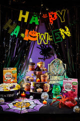 Set de reumplere colorat HEITMANN KREATIV pentru fursecuri și băuturi de Halloween