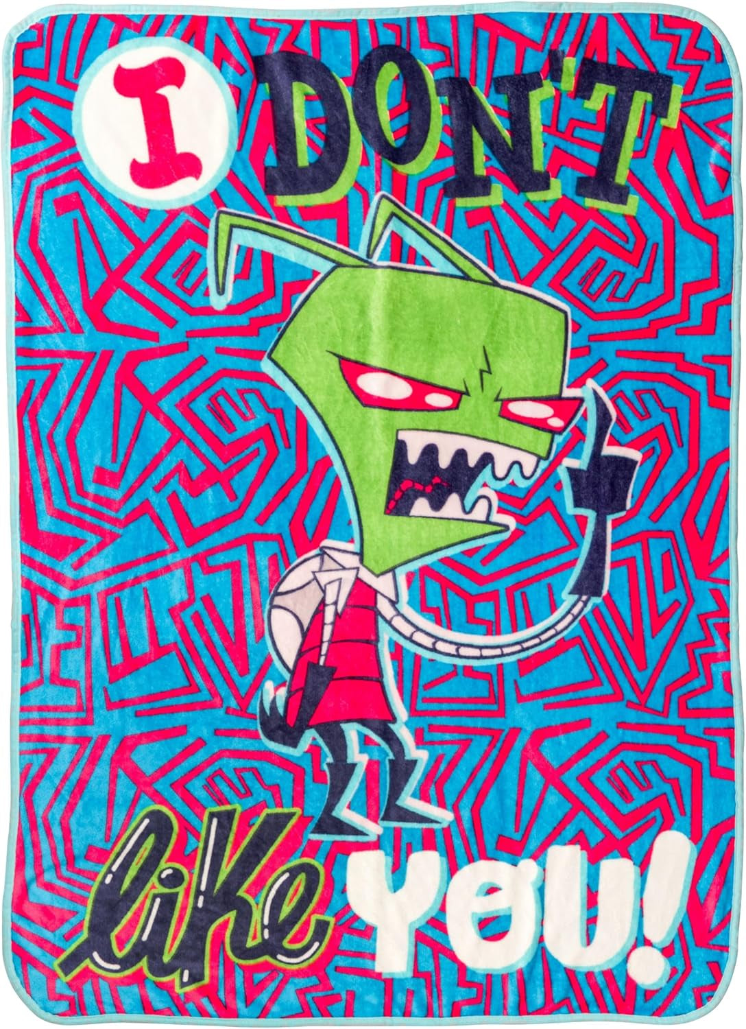 Silver Buffalo Garfield Hängedecke, Fleece, 114,3 x 152,4 cm Betten und Decken Silver Buffalo Invader Zim