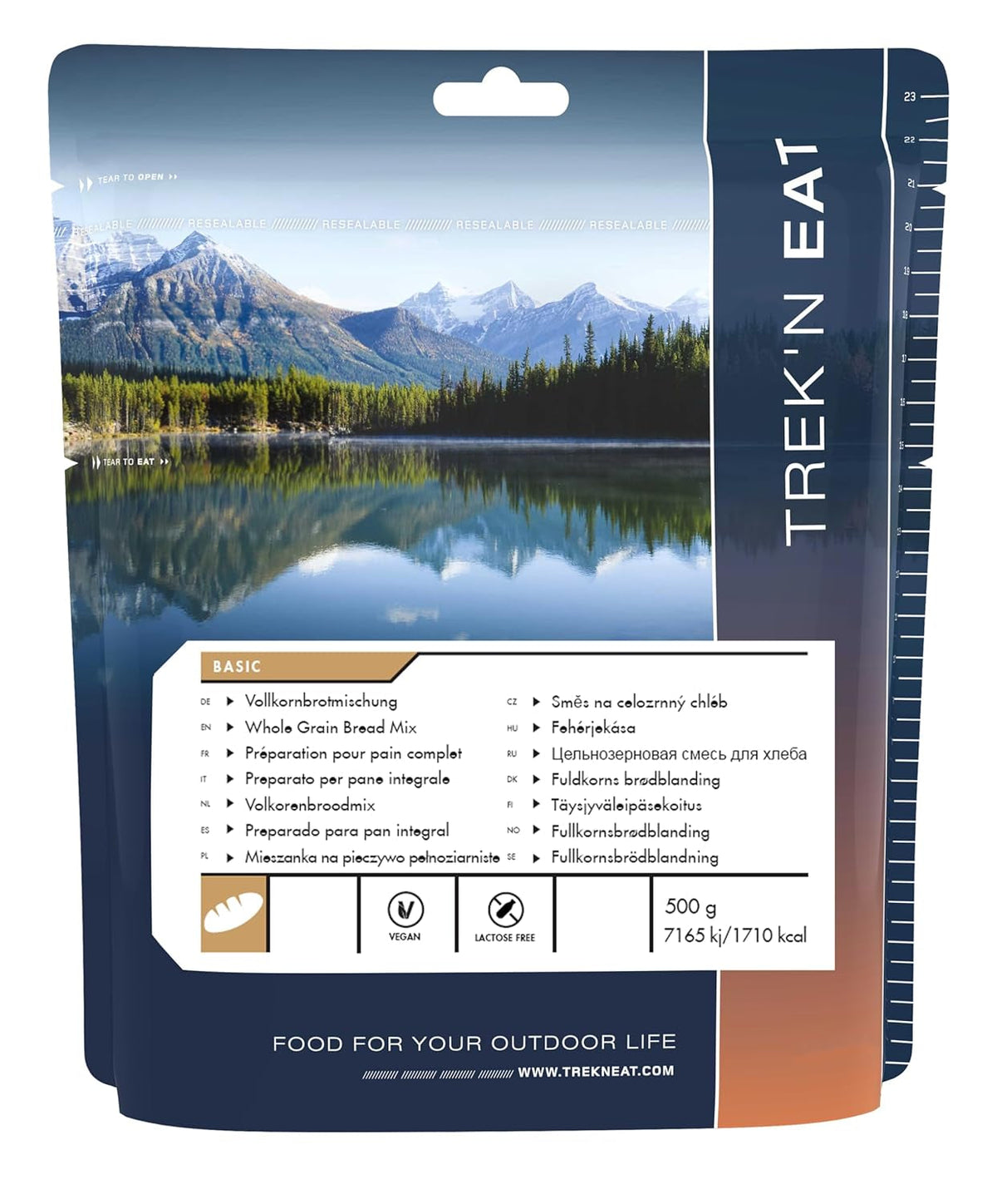 TREK'N EAT Vollkornbrotmischung Mischung zum Backen und Kochen Naty Shop Standardtitel