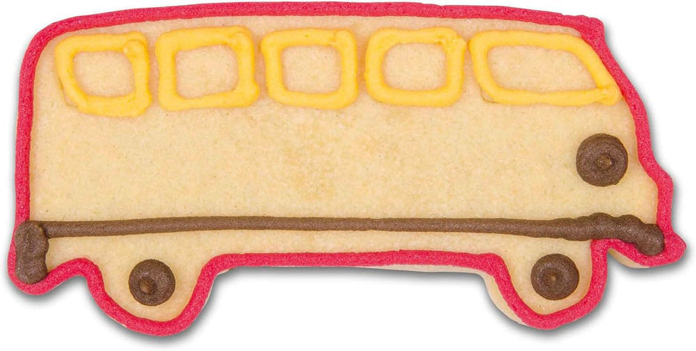 Formă de fursecuri în formă de autobuz, aprox. 9 cm